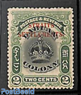 Malaysia 1906 Straits Settlements, 2c, Stamp Out Of Set, Unused (hinged) - Andere & Zonder Classificatie