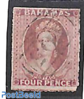 Bahamas 1860 FOUR PENCE, Used, Used Stamps - Sonstige & Ohne Zuordnung