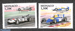 Monaco 2021 Racing Cars 2v, Mint NH, Sport - Transport - Autosports - Automobiles - Unused Stamps