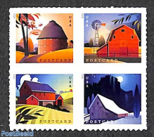 United States Of America 2021 Barns 4v S-a, Mint NH - Neufs