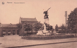 HAMME -  Monument Statieplein - Hamme