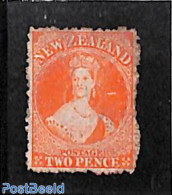 New Zealand 1871 2d, Unused Without Gum, WM Star, Unused (hinged) - Neufs