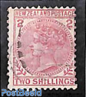 New Zealand 1878 2sh, Used, Used Stamps - Gebruikt
