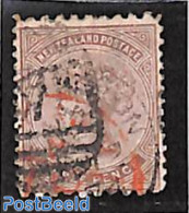 New Zealand 1874 3d,perf. 10:12.5, Used, Used Stamps - Gebraucht