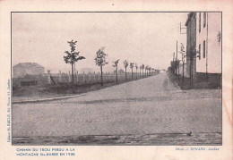 Photo - Namur - JAMBES - Chemin Du Trou Perdu A La Montagne Ste Barbe En 1938 - Publicité Politique  - Non Classés