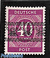 Germany, Federal Republic 1948 40pf, Stamp Out Of Set, Mint NH - Other & Unclassified