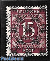 Germany, Federal Republic 1948 15pf, Stamp Out Of Set, Mint NH - Autres & Non Classés