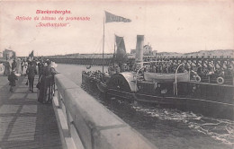 BLANKENBERGE - BLANKENBERGHE - Arrivée Du Bateau De Promenade  Southampton " 1908 - Blankenberge