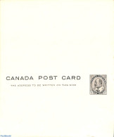 Canada 1903 Reply Paid Postcard 1+1c, Unused Postal Stationary - Brieven En Documenten