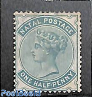 Natal 1880 Queen Victoria 1v, Without Gum, Unused (hinged) - Natal (1857-1909)