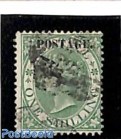 Natal 1869 1sh, POSTAGE. Overprint, Used, Used Stamps - Natal (1857-1909)