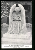 AK La Chaux-de-Fonds, La Neige Bienfaisante Aux Petits, Monument De Neige, Hiver 1907. Eisplastik  - Sculptures