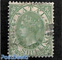 Natal 1870 1sh, POSTAGE Overprint, Used, Used Stamps - Natal (1857-1909)