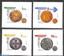 Portugal 2021 Old Coins 4v S-a, Mint NH, Various - Money On Stamps - Ungebraucht