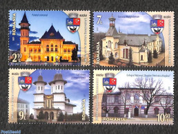 Romania 2021 City Of Buzau 4v, Mint NH - Ungebraucht