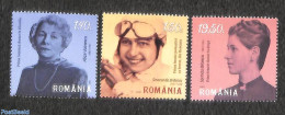 Romania 2021 Famous Women 3v, Mint NH, History - Women - Unused Stamps