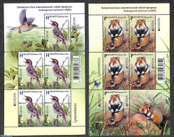 Belarus 2021 Europa, Endangered Species 2 M/s, Mint NH, History - Nature - Europa (cept) - Animals (others & Mixed) - .. - Belarus