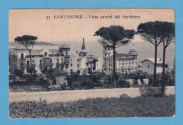 1139 SPAIN ESPAÑA  SANTANDER VISTA PARCIAL DEL SARDINERO RARE POSTCARD - Cantabria (Santander)