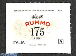 Italy 2021 175 Years Pasta Maker Rummo 1v S-a, Mint NH, Health - Food & Drink - Autres & Non Classés