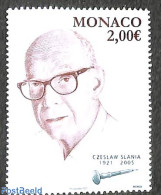 Monaco 2021 Czeslaw Slania 1v, Mint NH, Adverstising - Unused Stamps