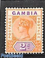 Gambia 1898 2d, Stamp Out Of Set, Mint NH - Gambie (...-1964)