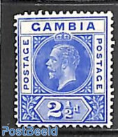 Gambia 1912 2.5d , WM Multiple Crown-CA, Stamp Out Of Set, Unused (hinged) - Gambia (...-1964)