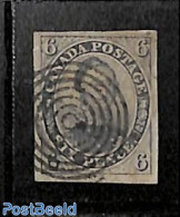 Canada 1851 6p, Blackviolet, Used, Used Stamps - Oblitérés