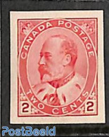 Canada 1903 2c, Imperforated, Unused (hinged) - Ongebruikt