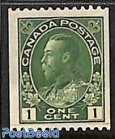 Canada 1911 1c, Coil Perf 12, Stamp Out Of Set, Unused (hinged) - Ungebraucht