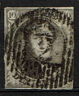 6  Obl  D 2  Amay + 20  Touché - 1851-1857 Medallones (6/8)