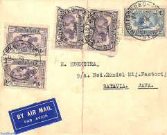 Australia 1931 Airmail Letter From SYDNEY To BATAVIA, Postal History, Transport - Aircraft & Aviation - Briefe U. Dokumente