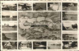 71606167 Moehnesee Sperrmauer Landkarte  Moehnesee - Other & Unclassified