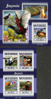 Mozambique 2015 Jacanas 2 S/s, Mint NH, Nature - Birds - Mosambik