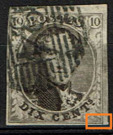 6  Obl  Cadre Prolongé - 1851-1857 Medallones (6/8)