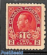 Canada 1916 2c, ITC, Perf. 12:8, Unused, Unused (hinged) - Neufs