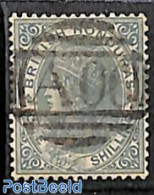 Belize/British Honduras 1882 1sh, WM Crown-CA, Used, Used Stamps - British Honduras (...-1970)
