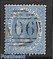 Belize/British Honduras 1865 1d, Without WM, Used, Used Stamps - British Honduras (...-1970)