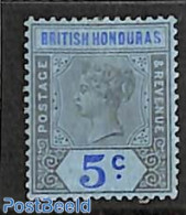 Belize/British Honduras 1899 5c, Stamp Out Of Set, Unused (hinged) - Honduras Britannique (...-1970)