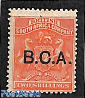 Nyasaland 1891 B.C.A., 2sh, Stamp Out Of Set, Unused (hinged) - Nyasaland (1907-1953)