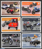 Isle Of Man 2021 Transport Museum 6v, Mint NH, Transport - Automobiles - Motorcycles - Art - Museums - Cars
