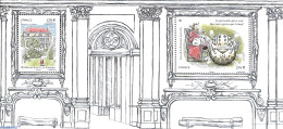 France 2021 Jean De La Fontaine Special S/s, Mint NH, Art - Fairytales - Unused Stamps