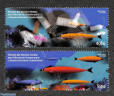 Portugal 2021 Ocean Science 2v, Mint NH, Nature - Fish - Ungebraucht