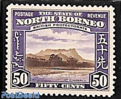 North Borneo 1939 50c, Stamp Out Of Set, Unused (hinged) - Bornéo Du Nord (...-1963)