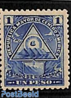 Nicaragua 1898 1p, Without WM, Stamp Out Of Set, Unused (hinged) - Nicaragua