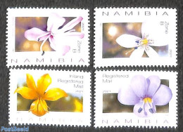 Namibia 2021 Flowers 4v, Mint NH, Nature - Flowers & Plants - Namibia (1990- ...)