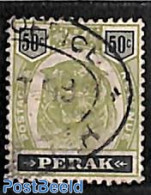 Malaysia 1895 Perak, 50c, Stamp Out Of Set, Used Stamps, Nature - Cat Family - Sonstige & Ohne Zuordnung