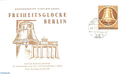 Germany, Berlin 1953 Freedom Bell 5pf, FDC, First Day Cover - Briefe U. Dokumente