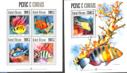 Guinea Bissau 2013 Fish 2 S/s, Mint NH, Nature - Fish - Fishes