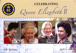 Antigua & Barbuda 2021 Queen Elizabeth II 4v M/s, Mint NH, History - Kings & Queens (Royalty) - Familles Royales