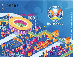 Hungary 2021 UEFA Euro 2020 S/s, Mint NH, Sport - Football - Unused Stamps